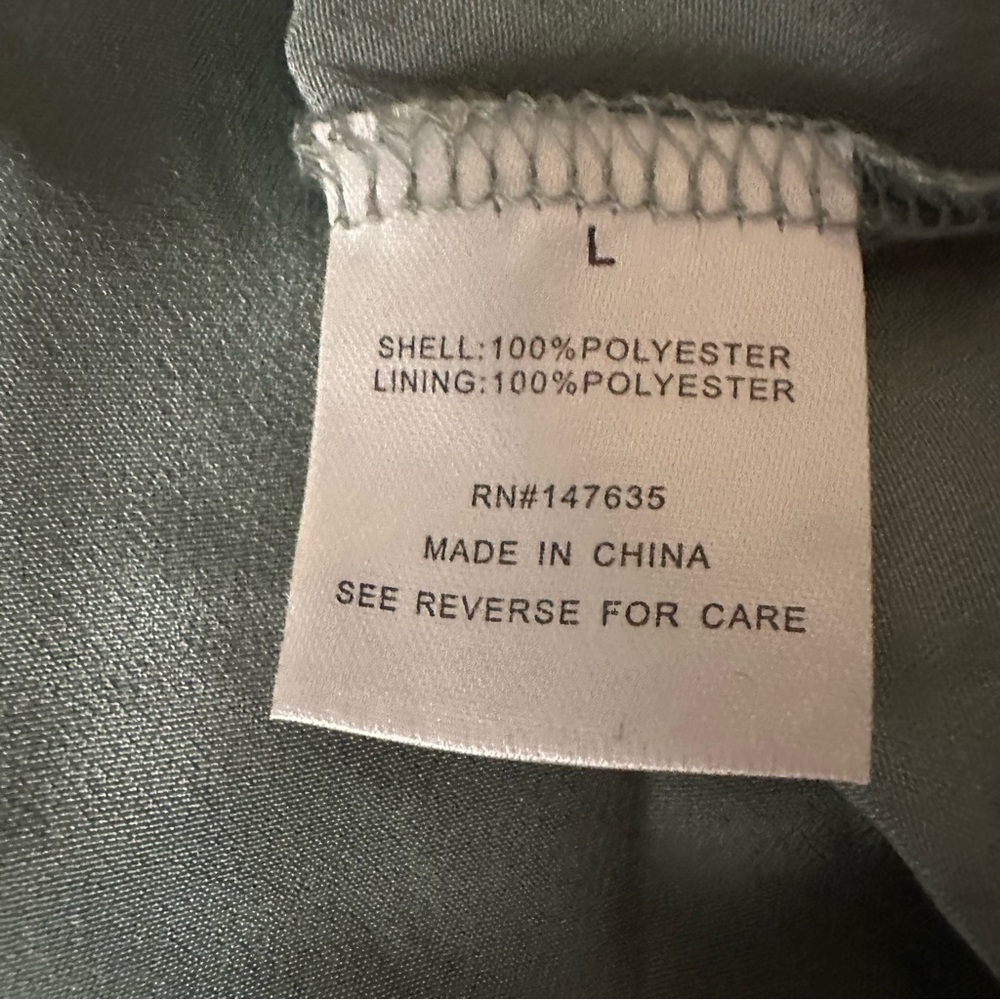Romeo & Juliet Couture Dress Sage size L Women - Picture 14 of 15